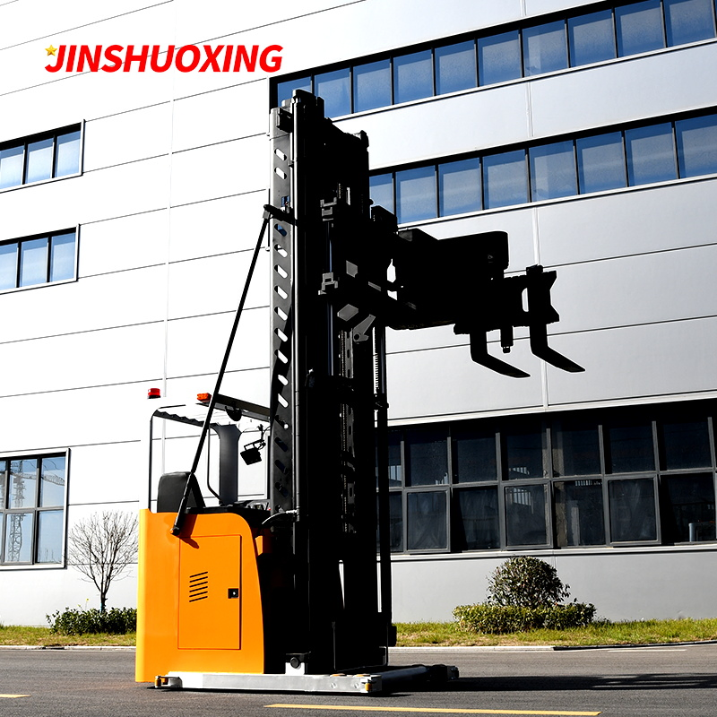 Vna 3 Way High Lift Electric Sit-Down Very Narrow Aisle Truck