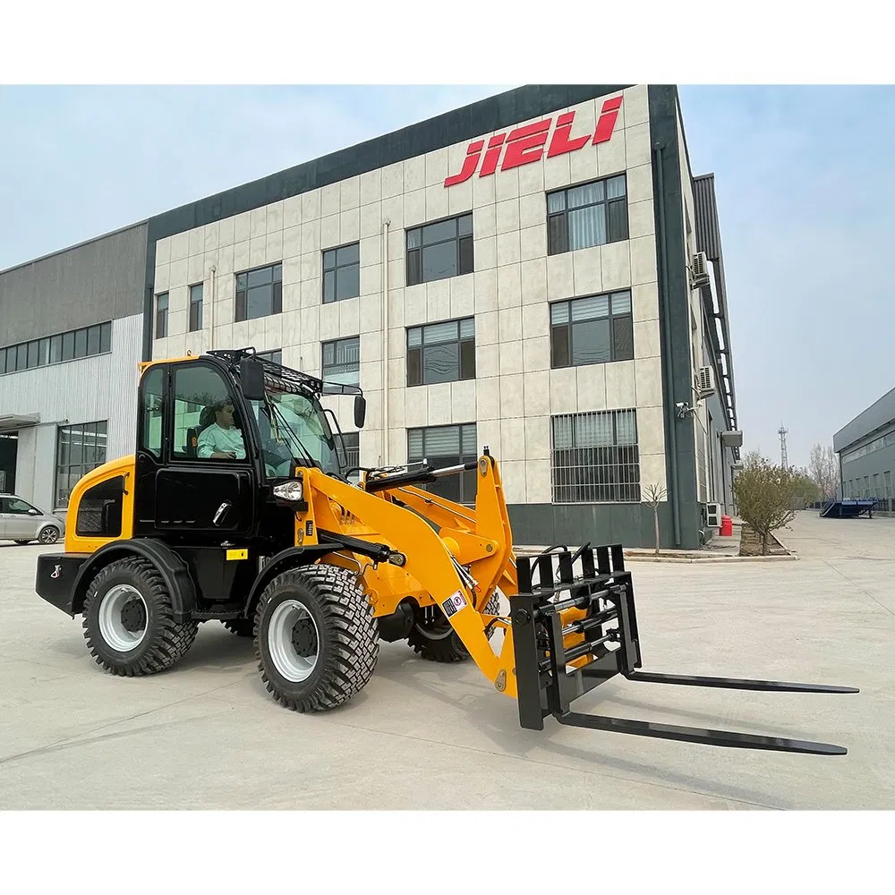 Factory OEM ODM Small Mini Wheel Loader with Auger/Side Shifting Fork