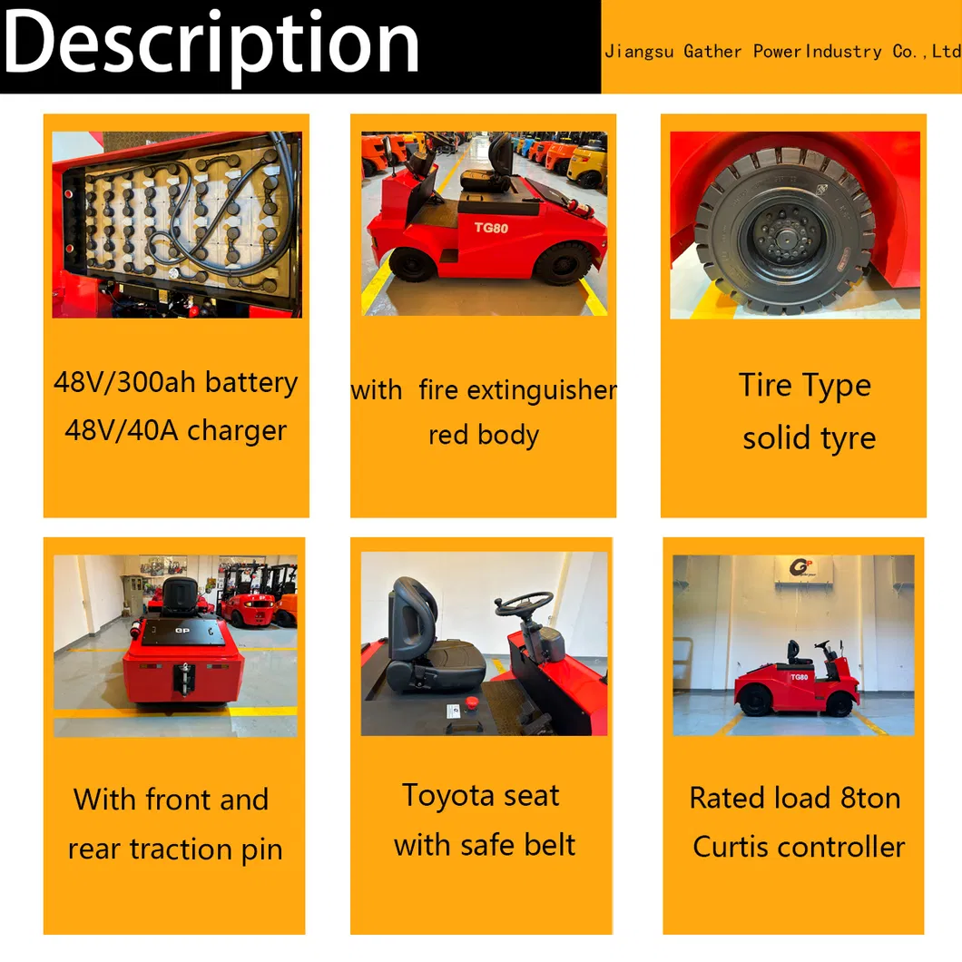 Electric Tow Tractor Detail