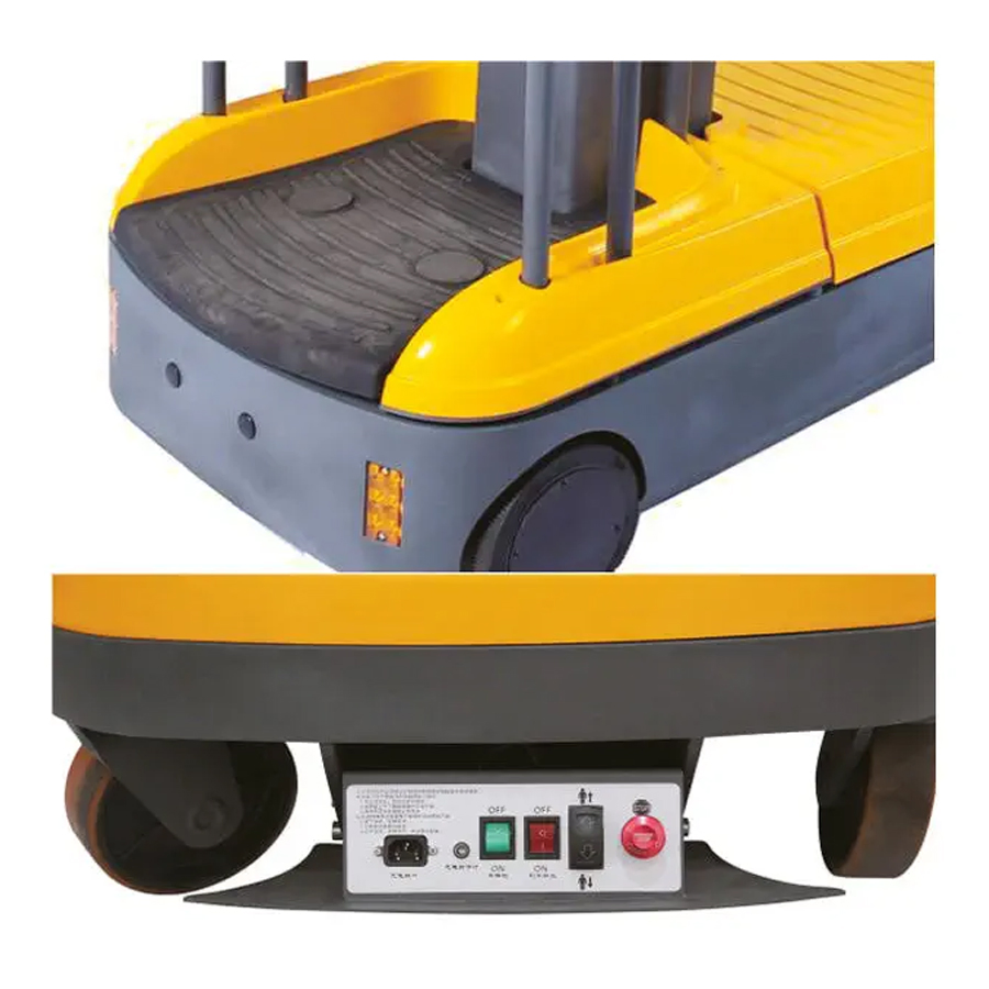 Compact Opsm Mini Order Picker Lifts Operators up to 5 Meters Safely