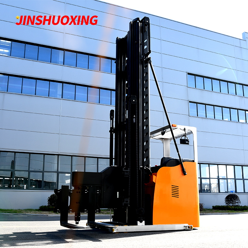 Vna 3 Way High Lift Electric Sit-Down Very Narrow Aisle Truck