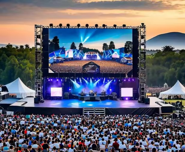 Indoor Outdoor P2.604 P2.97 P3.91 P4.81 Video Wall Stage HD Big Publicity Events Rental LED Display Panel Stage Background LED Screen