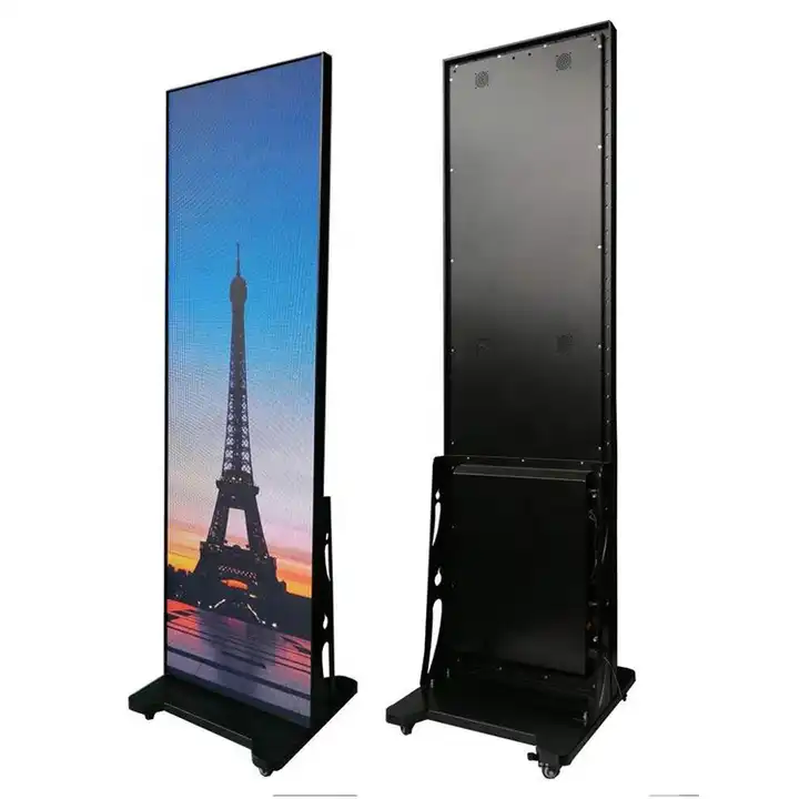 Portable Smart Advertising Player LED Screen Digital Indoor LED Poster Display