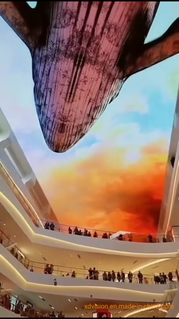 Indoor RGB SMD Full Color Commercial Use Ceiling Floor Sky View LED Display