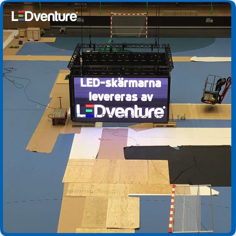 Full Color P10 Outdoor Sports Stadium Signs LED Scoreboard Display with Waterproof