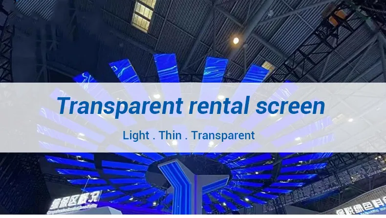 Transparent LED Screen Display 1