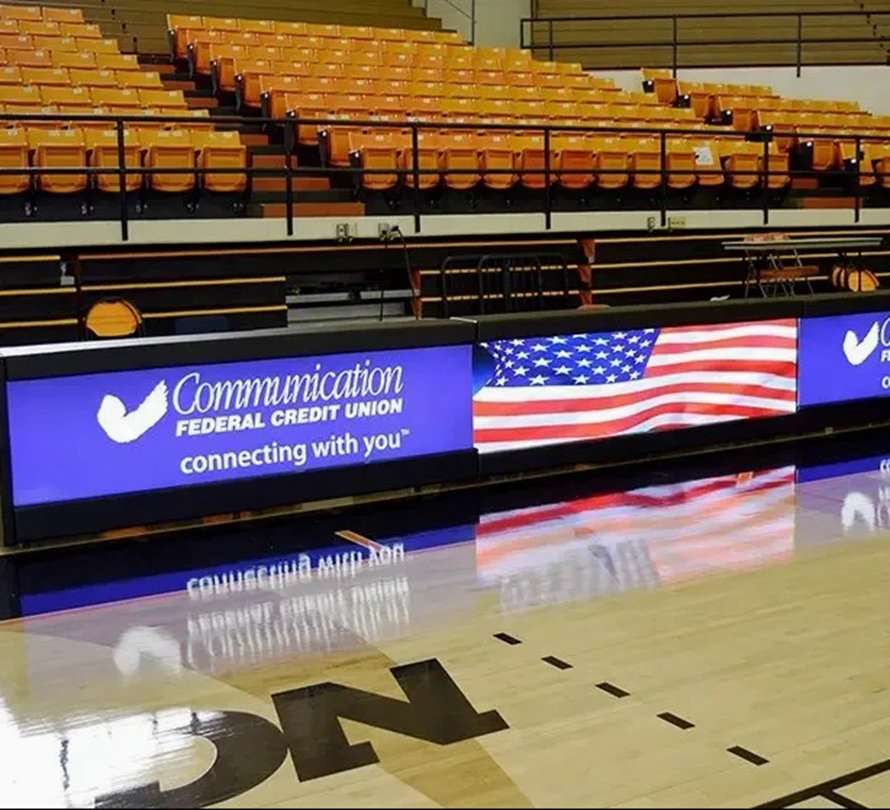 Outdoor P10 Football Soccer Field Advertising Stadium Fence Perimeter Board Score Board LED Video Display Panel for Sports Field