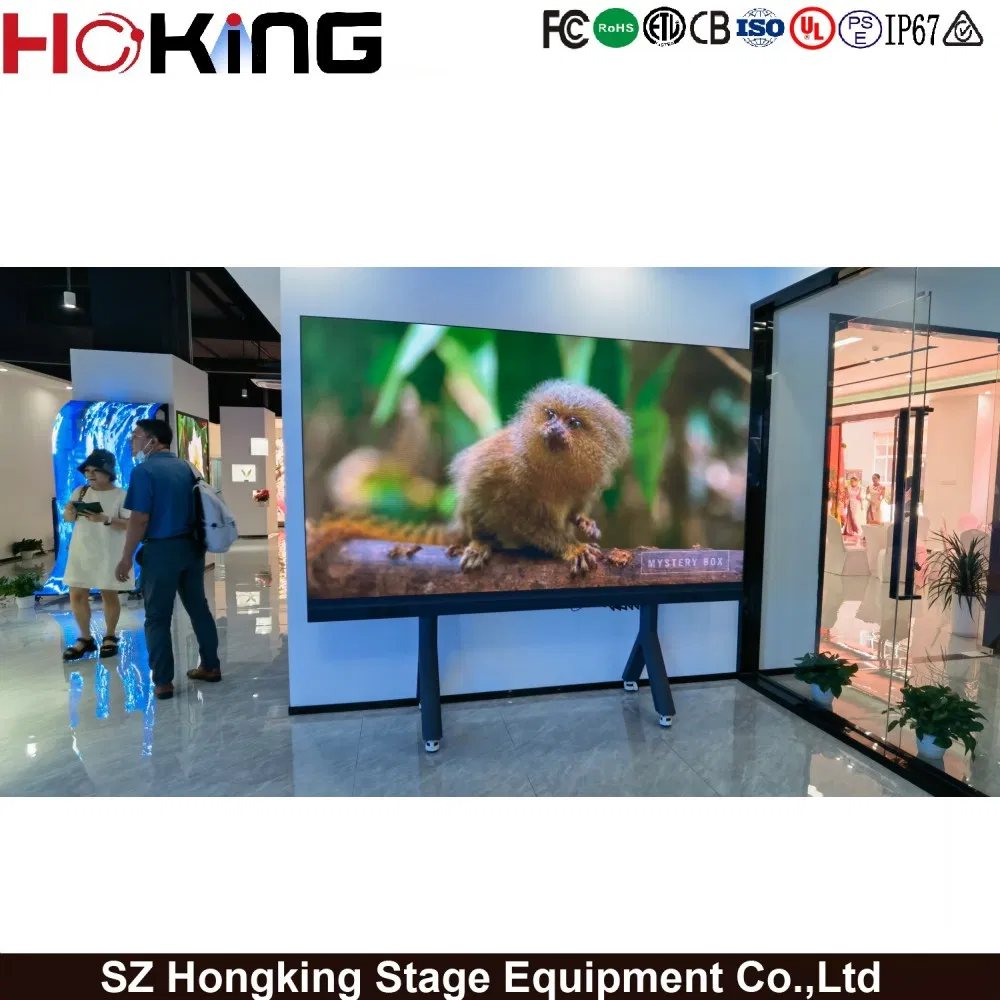 Fine Pixel Pitch Indoor LED Display P0.93 P1.25 P1.56 COB Technology Indoor LED Display