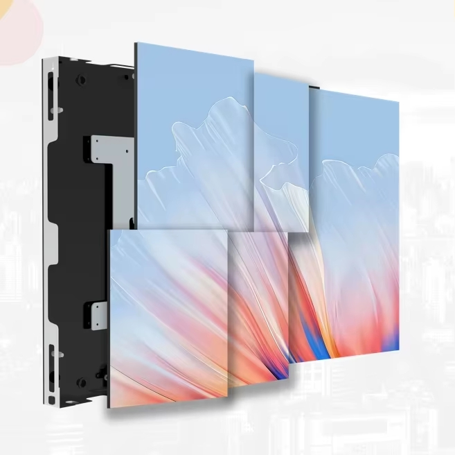 600X337.5 Indoor COB LED Display Screen P0.93 High Density Screen Panel 16: 9 HD Full Color Church LED Video Wall