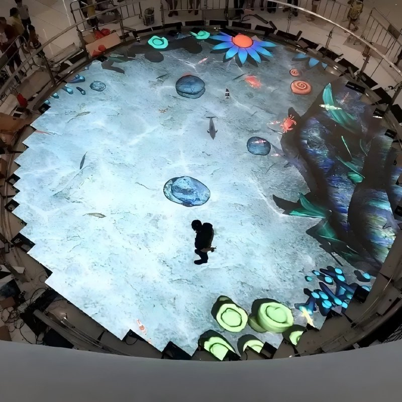 Indoor P3.91 Club Bar Interactive LED Dance Floor LED Display LED Stage Digital Video Wedding Party Stage Floor Tiles Screen