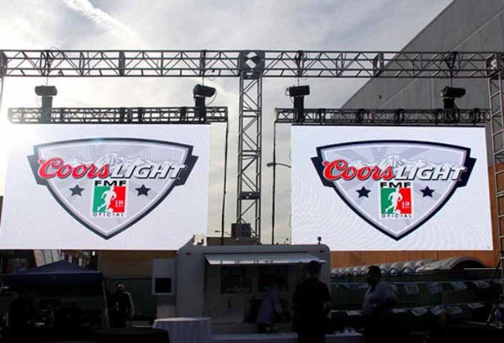 500X500mm Rental P2.6/P2.97/P3.91/P4.81 Outdoor LED Display for Stage Background Shopping Mall