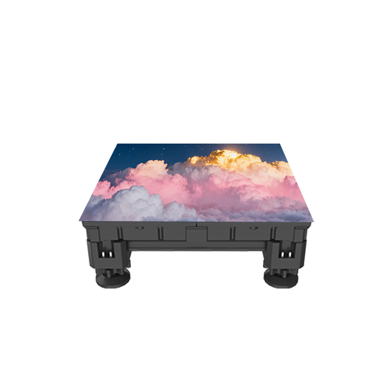 Competitive Pricing Direct Sales Wide Color Gamut High Contrast Ratio P3.91 LED Dance Floor Display for Pop-up Stores