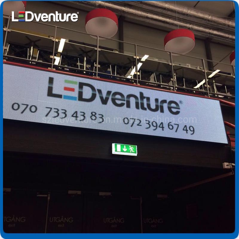 P10 Sports Electronic Scoreboard Advertising Stadium Perimeter Giant 3D Cube Screen Indoor LED Display Manufacturer