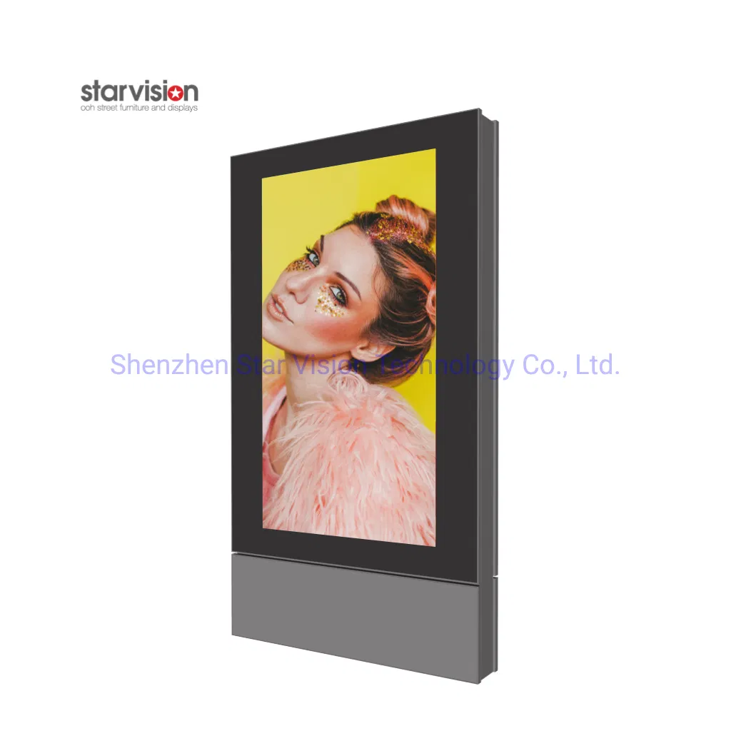 75inch 2500nits Exterior LCD Display Signage Commercial Grade Digital Screens