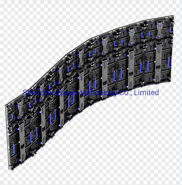 P1.9 P2.6 P2.976 P3.91 P4.81 Curved Die Casting Aluminum Cabinet Indoor Rental Events LED Screen Display