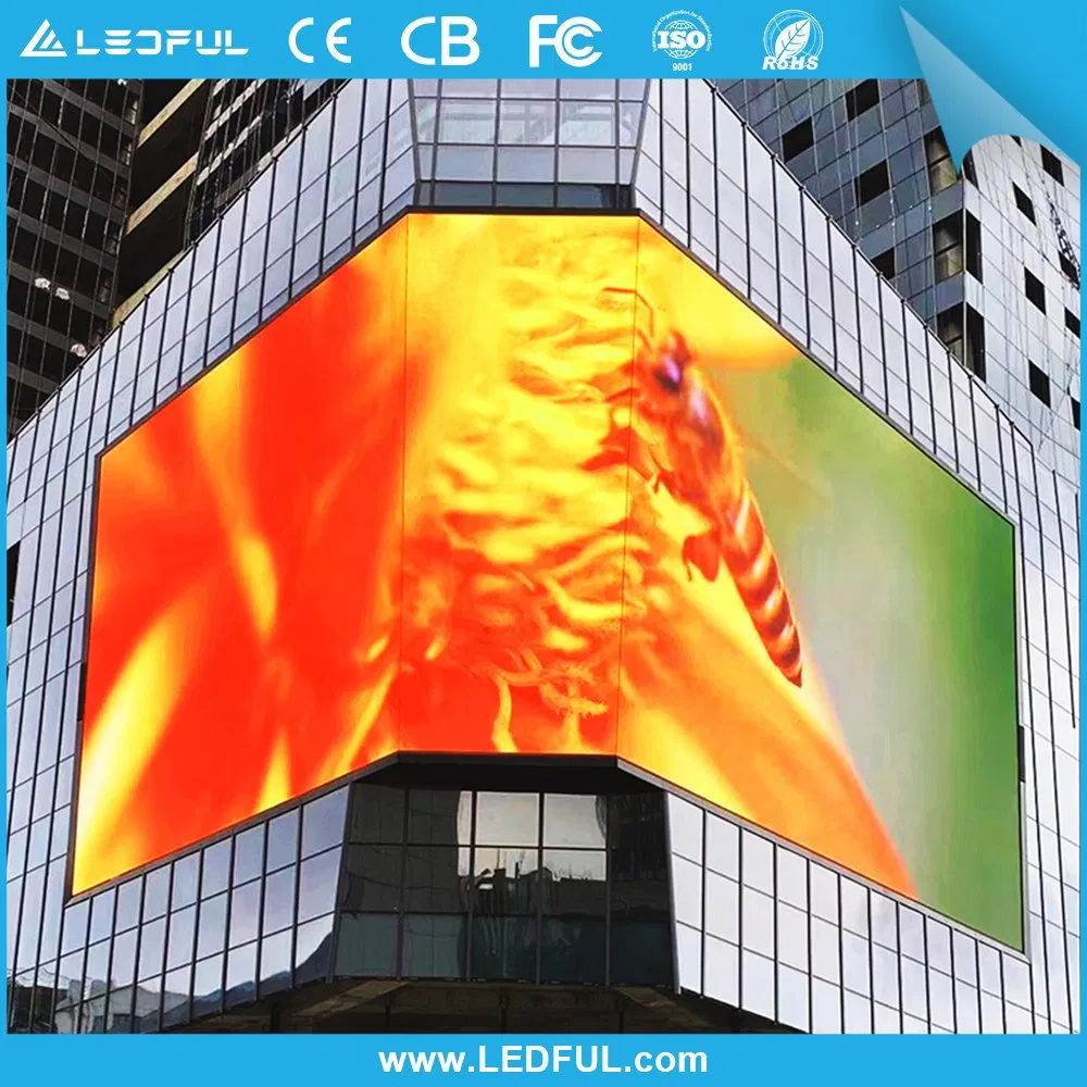 Full Color Big Digital Outdoor Indoor SMD Advertising P2.5 P3 P4 P5 P6 P8 P10 LED Display Screen Sign Video Wall Electronic Signage Poster Pole Panel Billboard