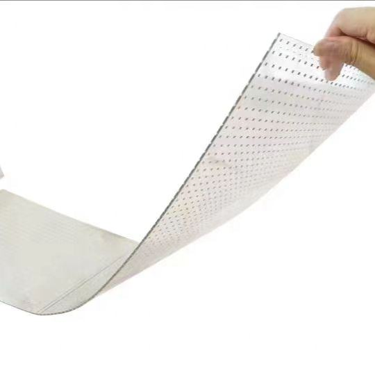 Invisible PCB Glass Surface Self Adhesive Transparent LED Film Display for Video Playing