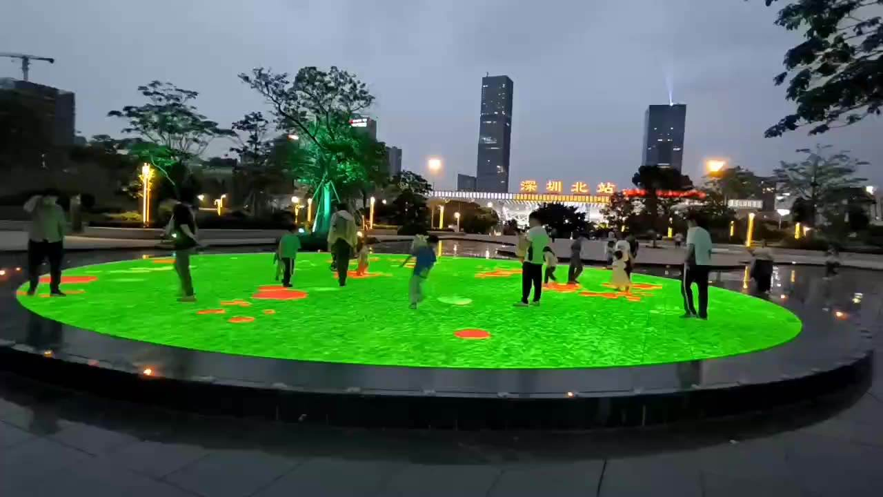 P3.9 P6.2 Indoor Waterproof Tile LED Screen Dance Floor Interactive LED Display