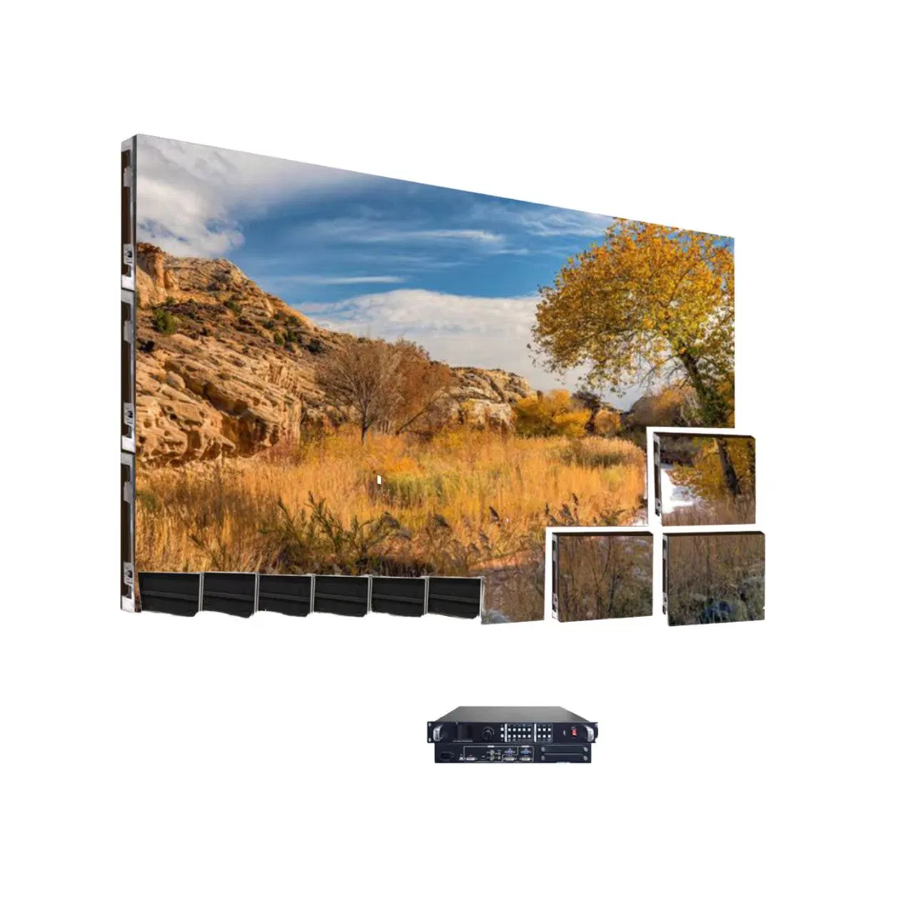 Small Pixel Pitch High Fresh Video Wall HD Indoor LED Display Screen