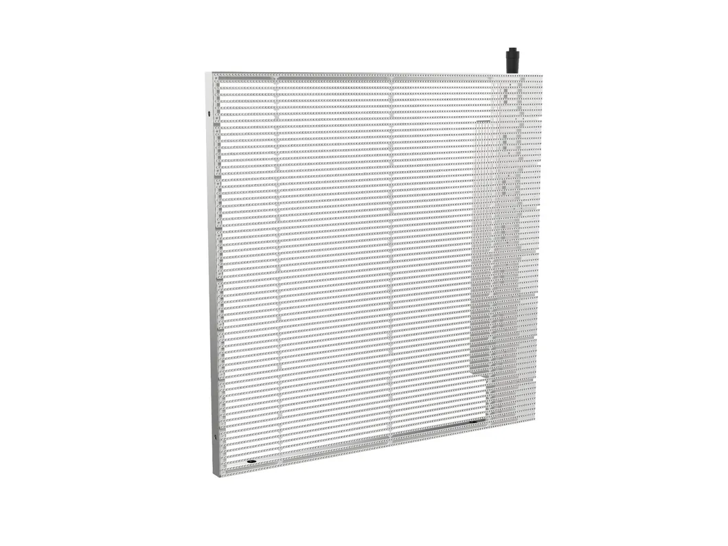 Silver LED Screen Side