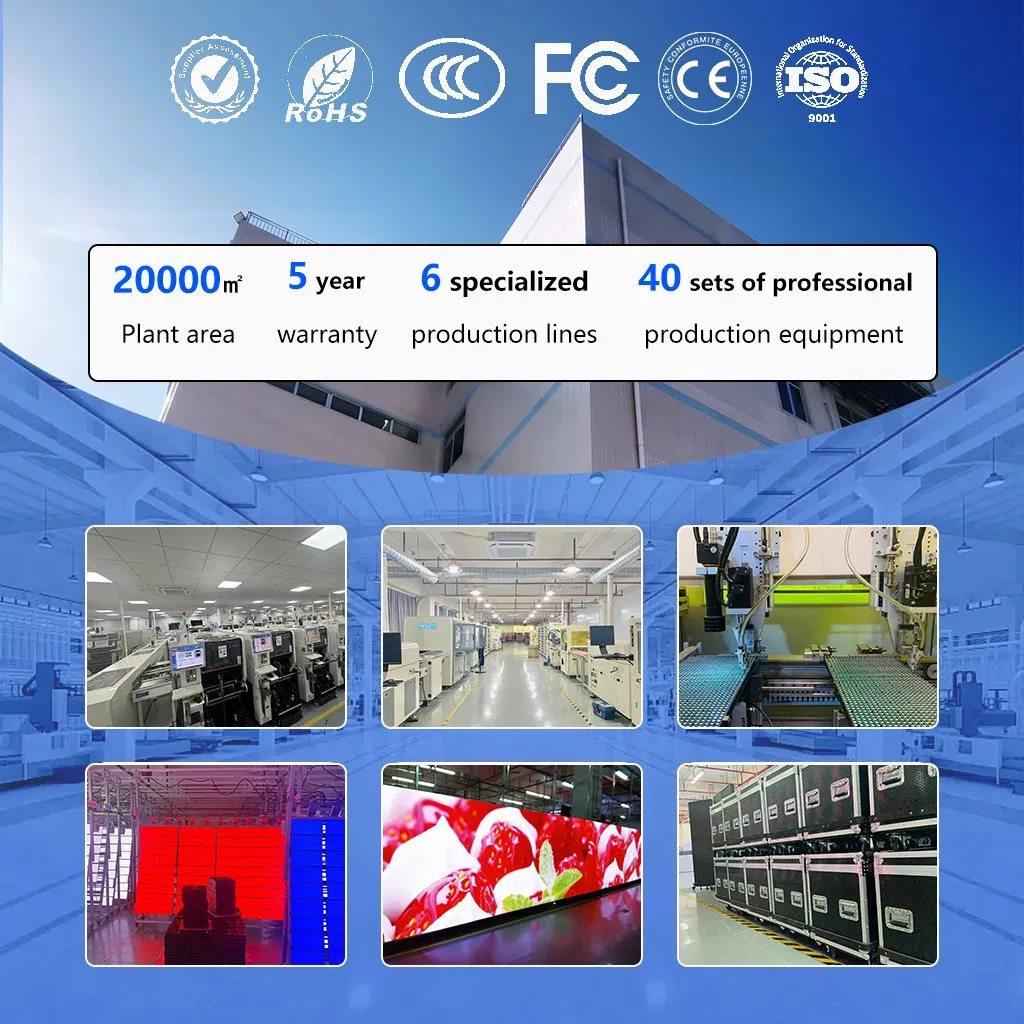 P8 Outdoor Giant Video Wall Naked-Eye 3D LED Display Advertising LED Display