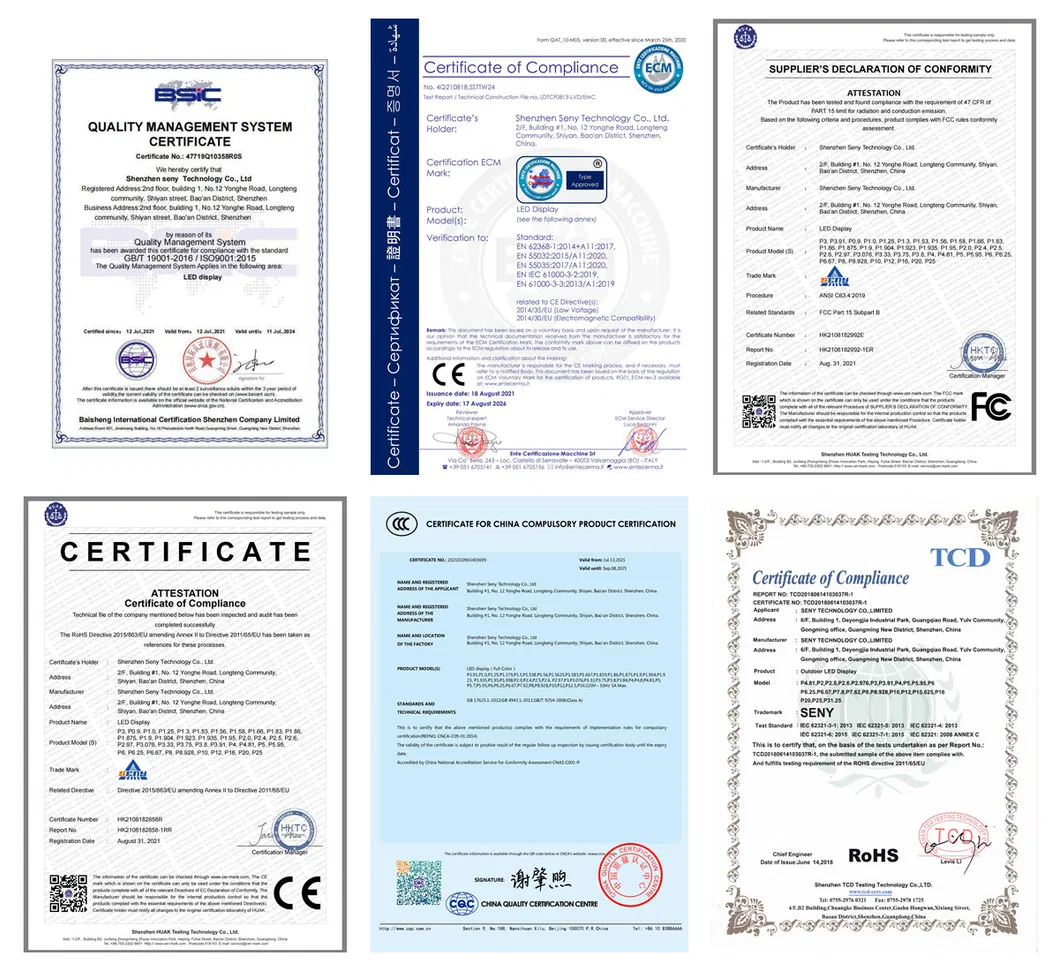 Product Certification