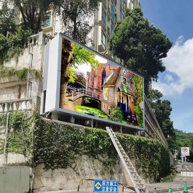 P6.67 High Brightness Video Wall Outdoor LED Screen Billboard for Advertising