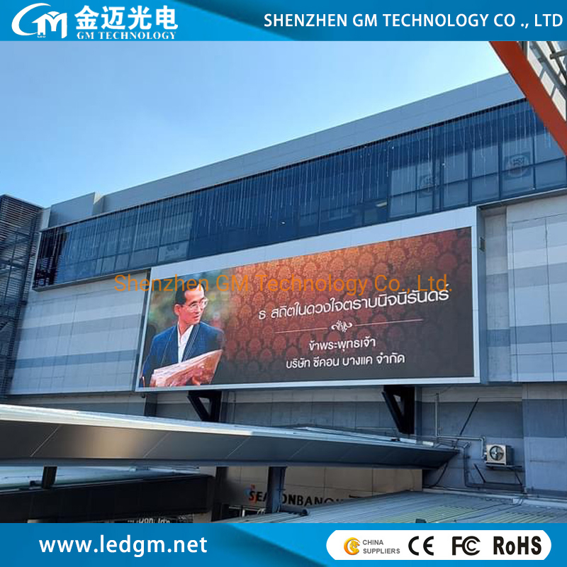 P3/P4/P6/P8/P10 High-Brightness Outdoor Advertising Video Wall Waterproof Billboard Digital Screen LED Wall Panel Full Color LED Display