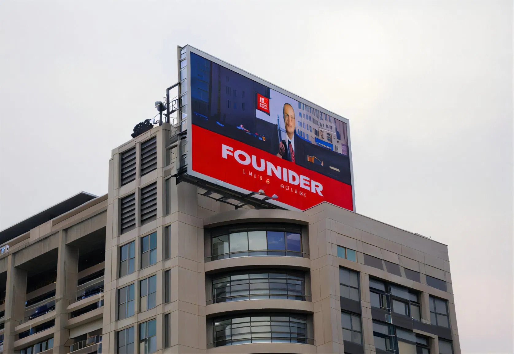 Outdoor Waterproof High Brightness P5 LED Billboard for Advertisement