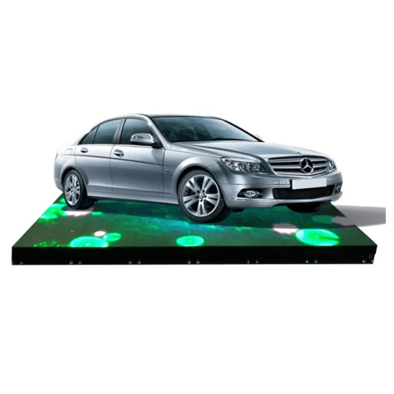 Waterproof Digital Interactive Dance Floor LED Display Full-Color LED Floor Tile Screen Video Wall P3.91 IP65 Sdk Full Color