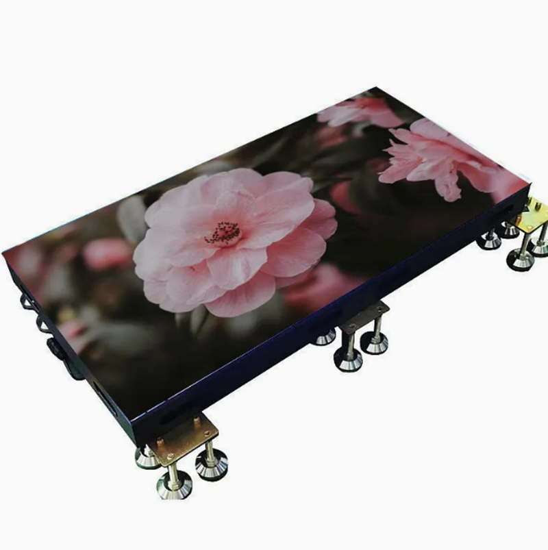500X500mm Interactive LED Dance Floor Panels Stage Rental Display P3.91 Indoor Outdoor LED Floor Tile Screen