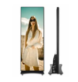 Vertical Floor Intelligent Digital Signage Commercial Poster Billboard WiFi 4G USB Display