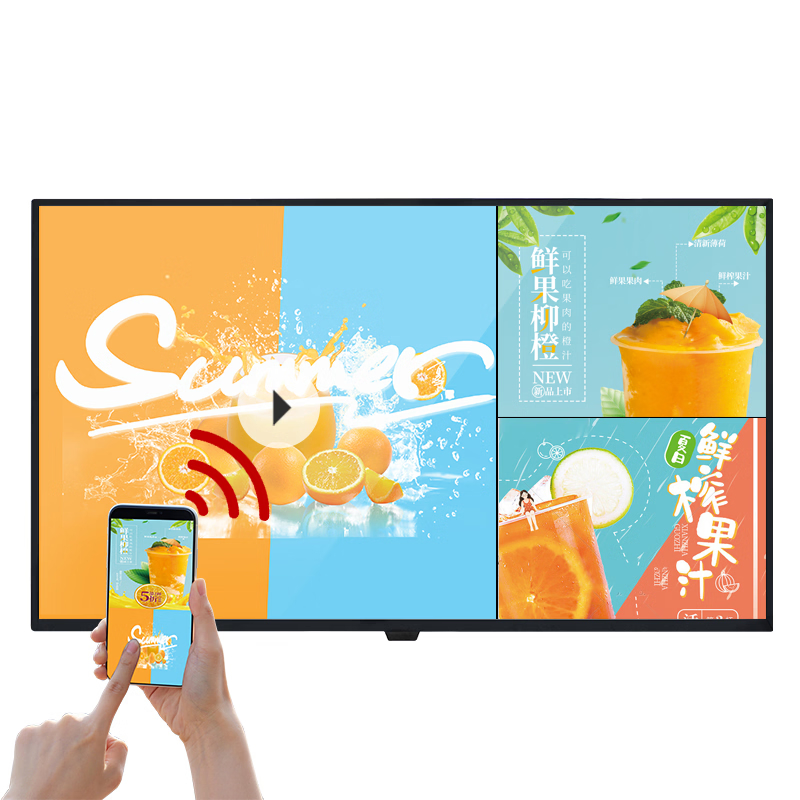 15.6 Inch Wall Mounted Network Video Media Ad Player Full Color LCD LED Digital Signage Commercial Advertising Display