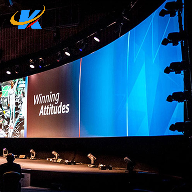 Large P1.25 P1.5 P1.86 Indoor Control Live News Room Flexible LED Display