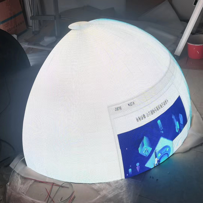 China Manufatcurer Competitive Price Indoor Soft Module LED Column LED Ribbon LED Belt LED Ring pH4 Flexible LED Display