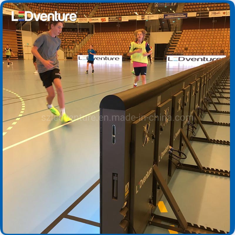 P10 Sports Electronic Scoreboard Advertising Stadium Perimeter Giant 3D Cube Screen Indoor LED Display Manufacturer