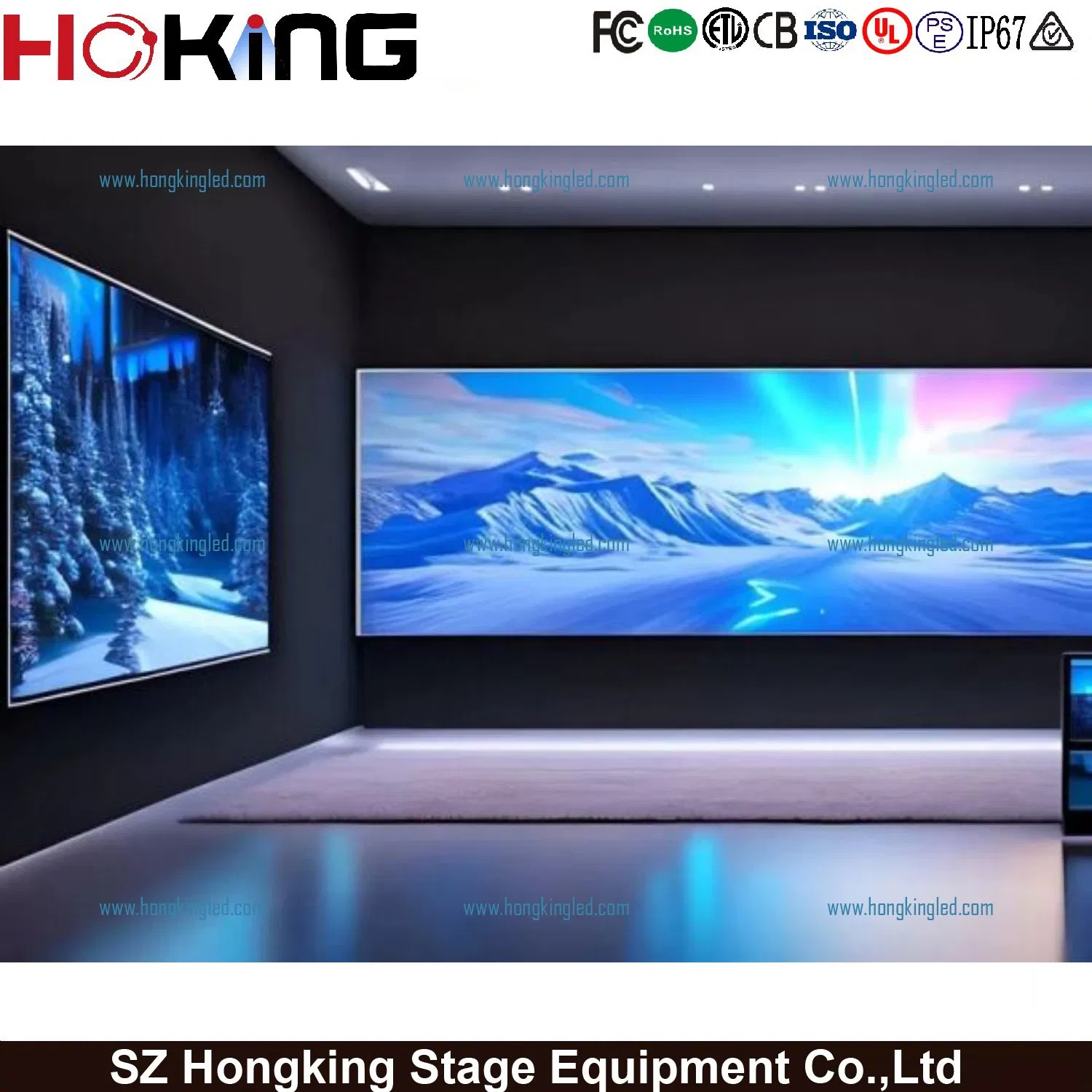 4K Indoor COB P1.56 Factory Price High Refresh Rate 7680Hz High-Resolution Video Wall Pantalla Conference Room LED Display Screen