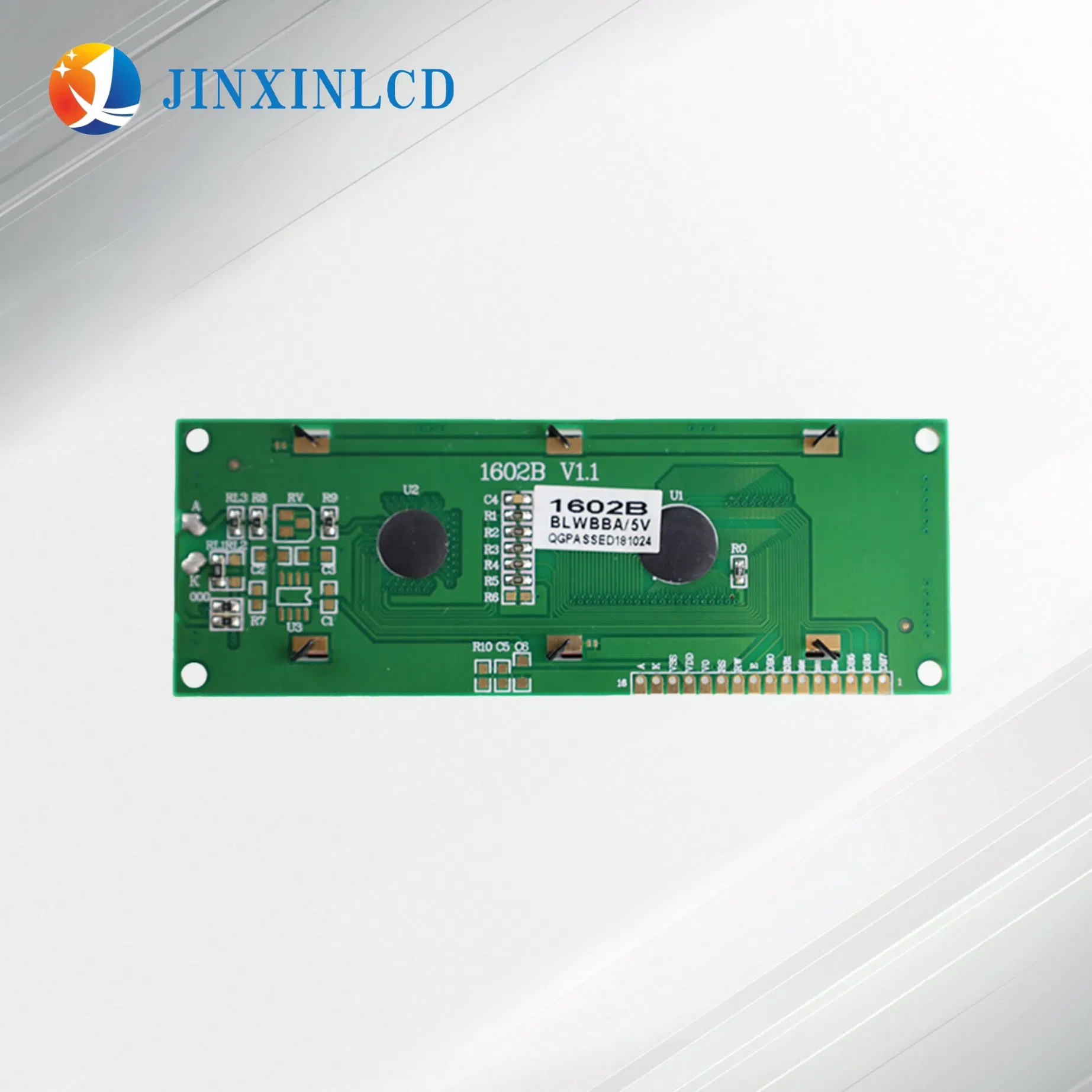 Monochrome COB 1602 Character 5V LED Backlight Splc780d IC 16X2 LCD Display