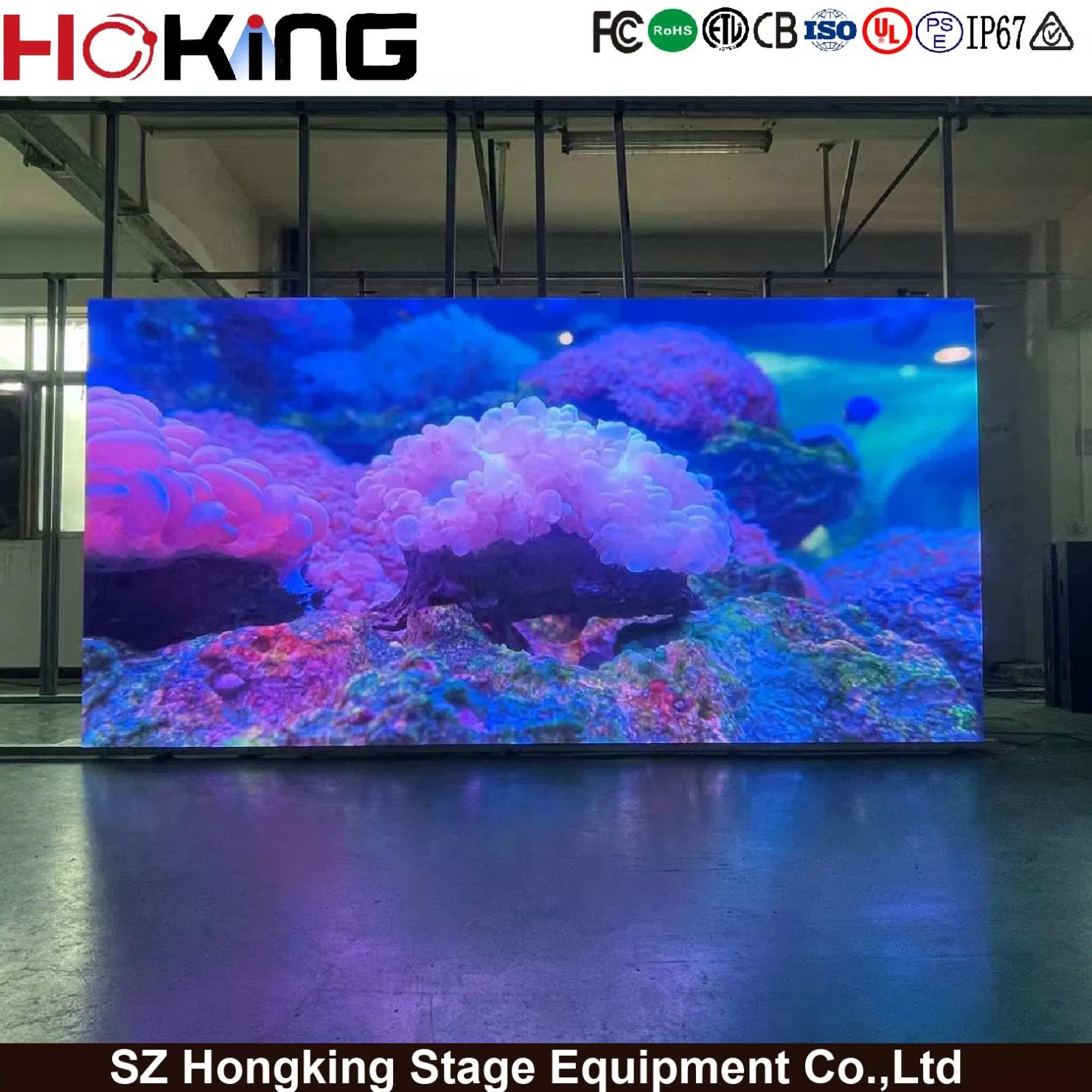 Indoor P1.87mm LED Display Video Wall High Resolution Small Pixel Pitch SMD 1515