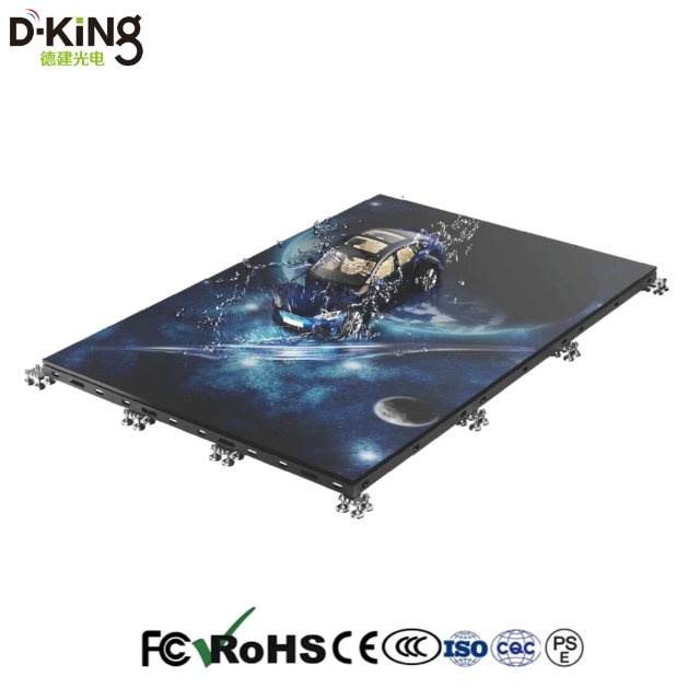 Interactive LED Floor Display Tiles for Fun Activities and Events