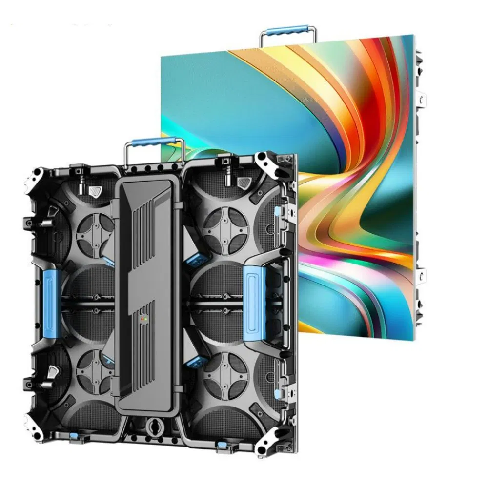 500X500mm Cabinet Giant Indoor Outdoor Full Color P2.9 P3.91 P4.8 P2.6 Stage Background Seamless Rental LED Display Screen