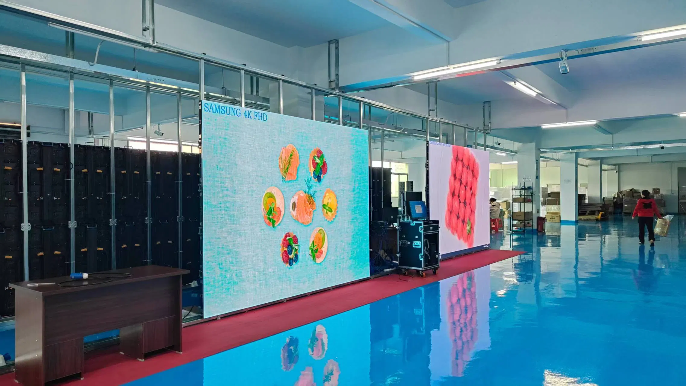 Small Pixel Pitch High Fresh Video Wall HD Indoor LED Display Screen