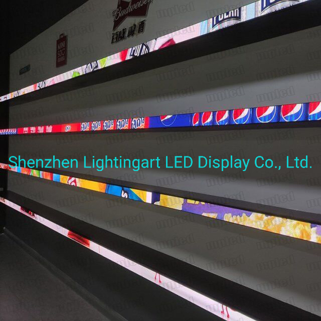 China Manufacturere Easy Control COB Gob LED Shelf Display for Advertising