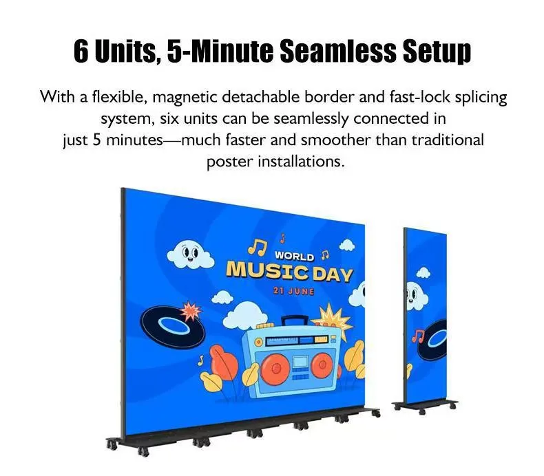 Poster LED Advertisement Sign