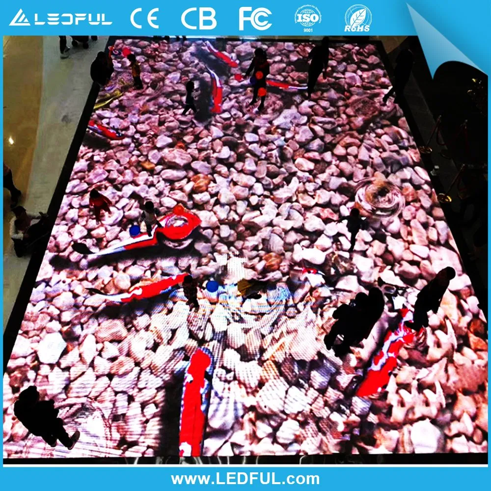 High Brightness Indoor Advertising Dance Floor LED Display