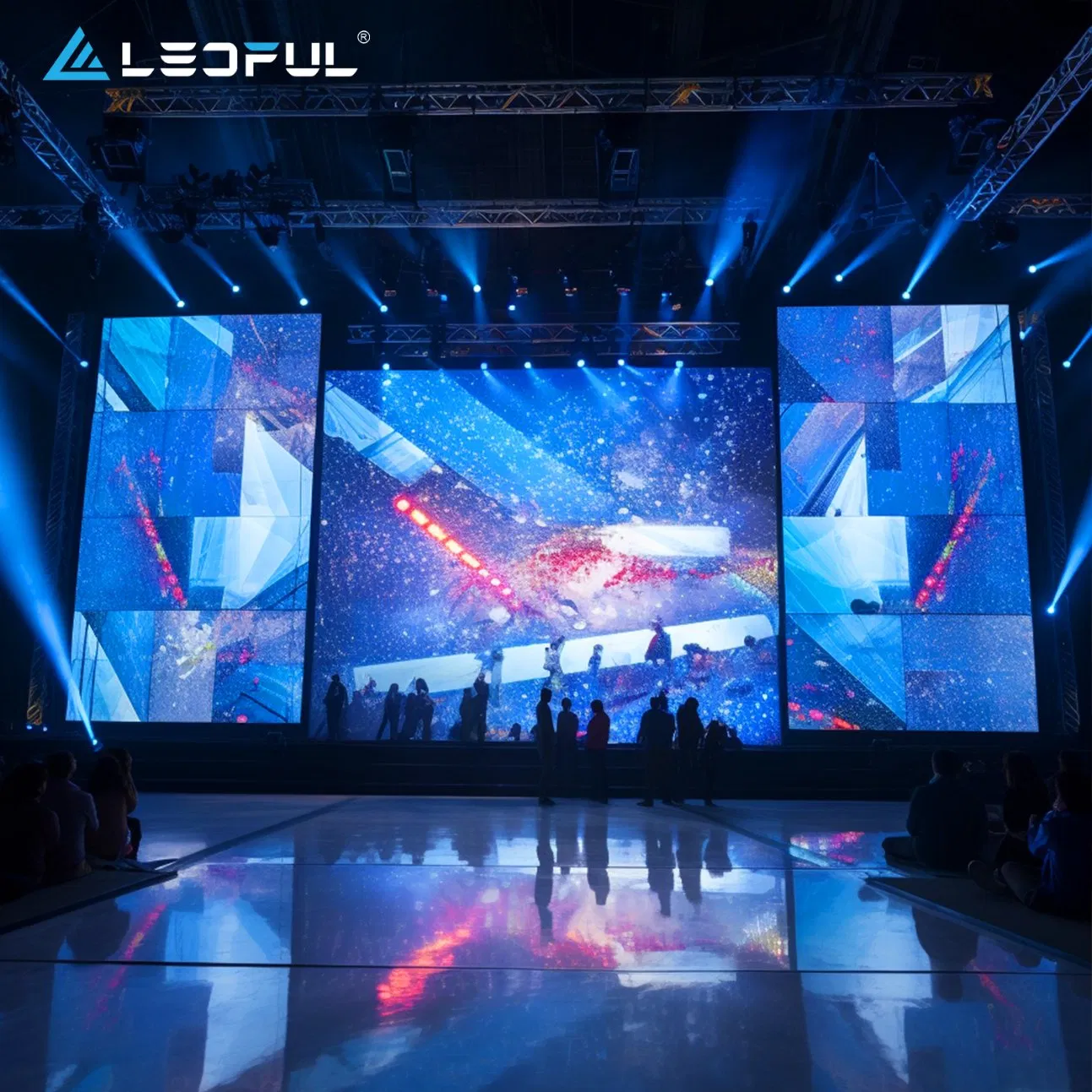 High Definition Indoor Outdoor Full Color P1.25 P1.5 P1.6 P1.8 P2 P2.5 P3 P4 P5 P6 P10 SMD Digital Advertising Video Wall TV Billboard LED Display Screen Panel