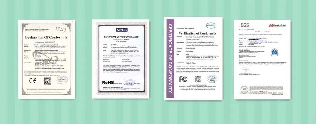 Quality Certifications