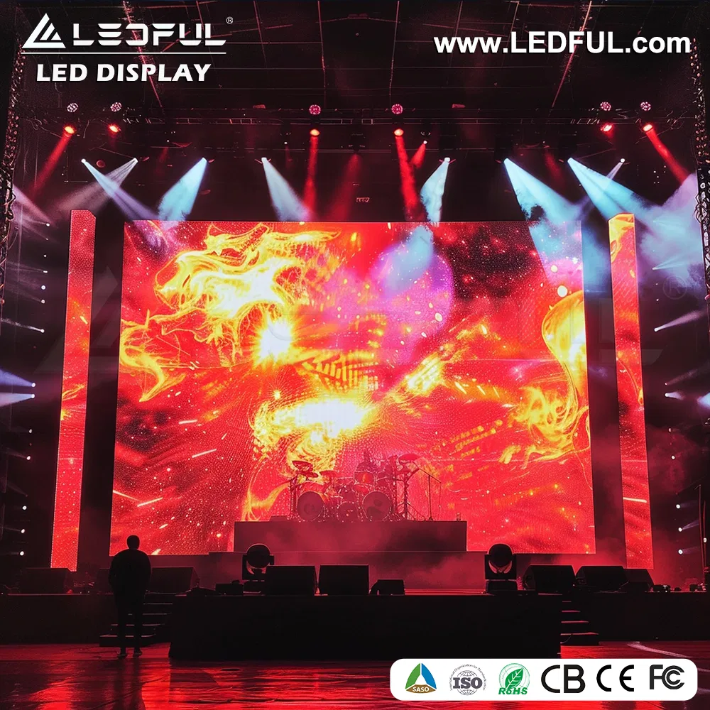 P4.81 SMD Weatherproof LED Video Wall for Outdoor Event Use