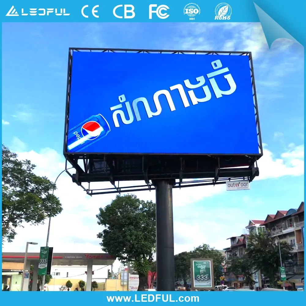 Waterproof IP65 Giant Sport SMD P10 Digital Soccer Scoreboard Panel Outdoor Video Billboard Stadium Advertising LED Display