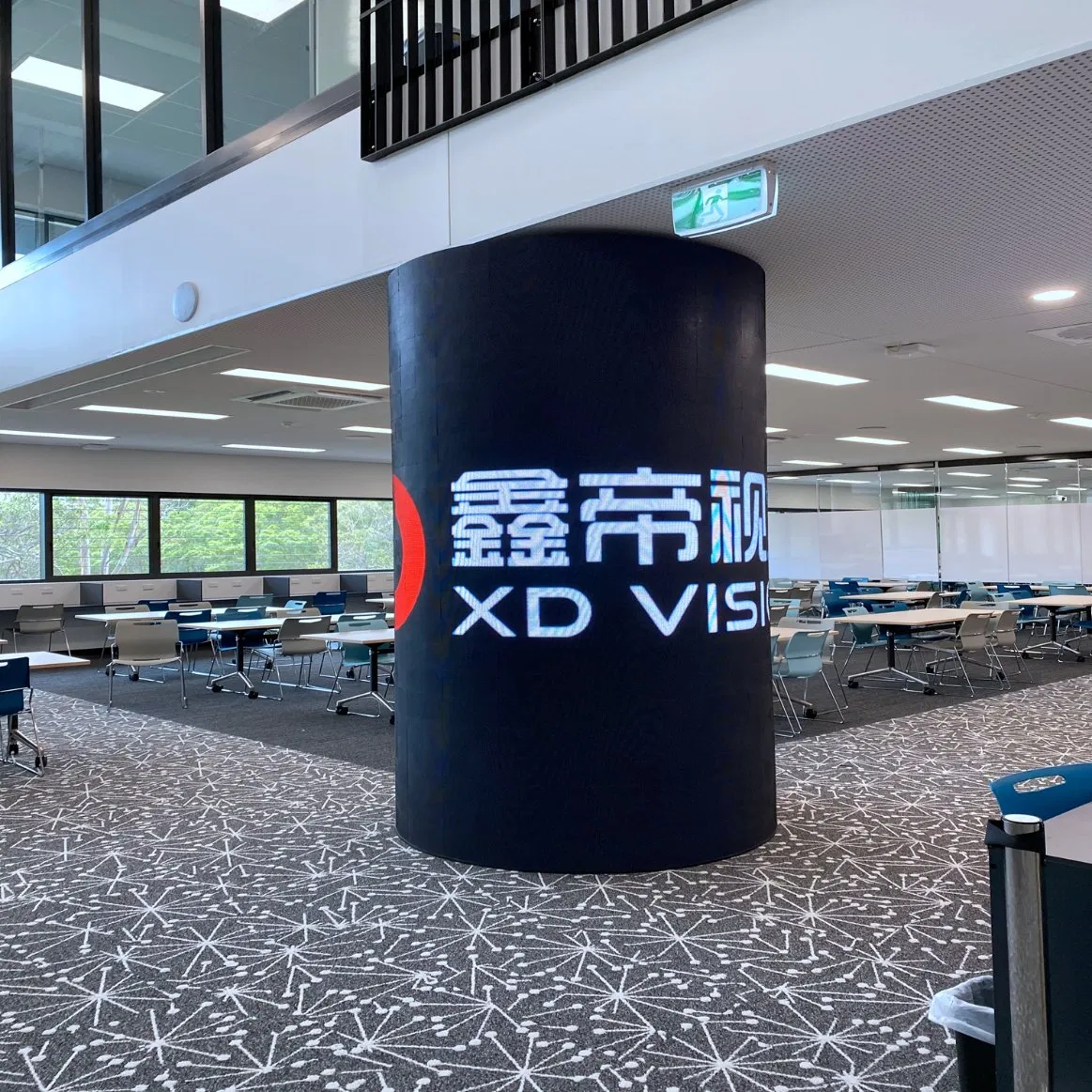 Outdoor Indoor Glass Transparent LED Film Display Transparent Panel LED Display